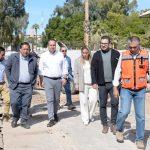 Supervisa Antonio Astiazarán avance de remodelación en Parque Madero